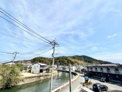 バルコニーからの眺望。