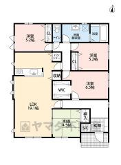 上下階の移動のない平屋住宅。