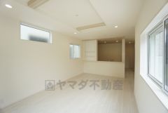 キッチンから会話が弾みそうなダイニングです。お友達や親せきをお招きするのも楽しみになりますね＾＾