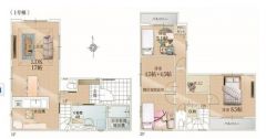 17帖の吹抜けLDKが魅力の3LDK 2階洋室は将来的に間仕切り対応可能　WICなど収納も充実＾＾