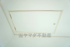 小屋裏収納付き。