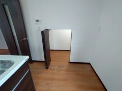 階段下収納。生活用品のストック、お子様の遊び道具の収納場所としても重宝しますね。