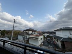 バルコニーからの眺望。
