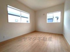 2面採光を確保した爽やかな風を感じて起きる朝は、快適生活の始まりに。