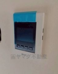 防犯性もばっちり、TVモニター付きインターホン完備。