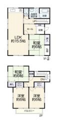 ご家族とのコミュニケーションの機会が増えるリビングスルー階段　全居室ゆったり6帖以上＾＾