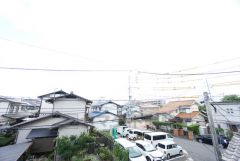 バルコニーからの眺望です。