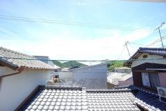 バルコニーからの眺望です。