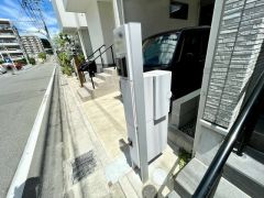 不在時の荷物受け取りに便利な宅配ボックス付き＾＾