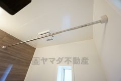 浴室暖房乾燥機付きなので梅雨時期などのお洗濯に便利ですね＾＾
