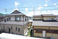 バルコニーからの眺望です。