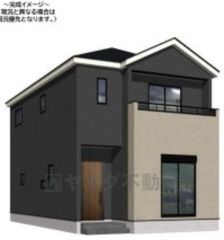 （1号棟）完成予想図 現況と異なる場合は現況を優先します。