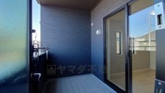 雨に濡れにくいインナーバルコニーは家事を助けてくれること間違いなし。