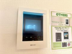 TVインターホンが装備されているので、セキュリティーも安心。