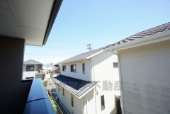 バルコニーからの眺望です。