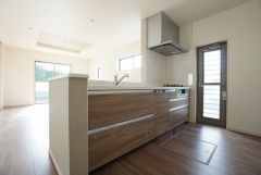 会話をしながら楽しくお料理ができるカウンターキッチン＾＾