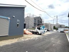 整備された道路