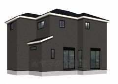 外観完成予想図。