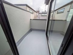 陽当たりの良いバルコニーです。