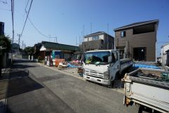 前面道路幅員：南西側約4.55ｍ。 完成をお楽しみに＾＾