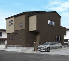 完成予想図　現況と異なる場合は現況を優先します。