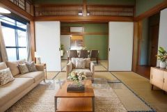 （家具はCGによるイメージ画像です。）1階、6帖の和室が2部屋隣り合わせ。 来客が多いご家庭、まだお子様が小さいというご家庭の方でも安心。