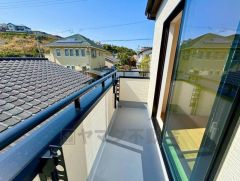 バルコニーからの眺望。