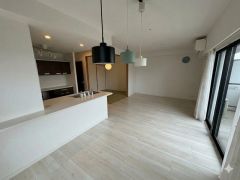 開放感あふれるLDK　対面キッチン　家族時間が広がる住まい。 （CGによるイメージとなります。）