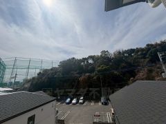 バルコニーからの眺望。