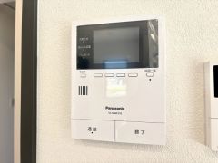 TVインターホンが装備されているので、セキュリティーも安心。