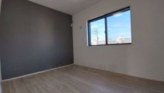 アクセントクロスがオシャレですね。インテリアでどんな部屋にするのか考えるのも楽しみです。