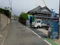 前面道路は4メートル