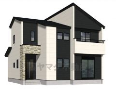 外観完成予想図。