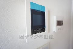 防犯性、セキュリティ対策に安心できるテレビモニター付きインターフォンです。