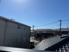 バルコニーからの眺望です。