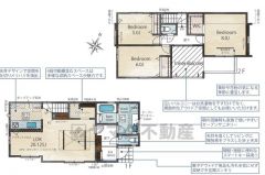 3LDK　WIC　パントリー　カースペース2台