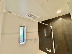 室内物干し付き＾＾雨の日や花粉の季節の洗濯も安心です＾＾洗濯機から取り出してすぐに干せるのも嬉しいですね＾＾