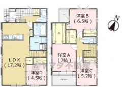 4LDK　WIC　ファミリークローク　SICで収納充実＾＾