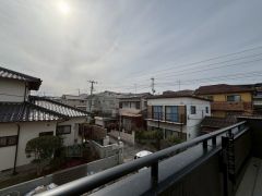 バルコニーからの眺望。