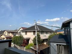 2階バルコニーからの眺望です。