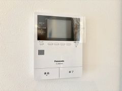 TVインターホンが装備されているので、セキュリティーも安心。
