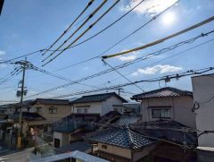 バルコニーからの眺望。