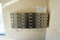 メールボックス室内側。