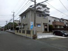 前面道路。