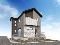 外観完成予想図。