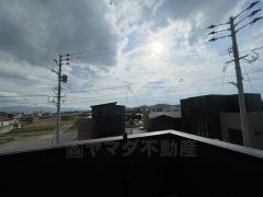 2階バルコニーからの眺望です。