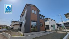 完成しました＾＾落ち着いた色合いが魅力の、飽きのこないモダン住宅