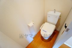 ウォシュレット付トイレです。