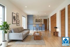 同じ色味・間取りの完成物件のご内覧可能です＾＾（家具はCGによるイメージです。）