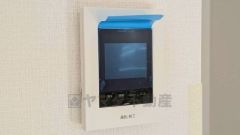 防犯性もばっちり、TVモニター付きインターホン完備。